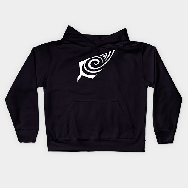 Silver Fern Koru Kids Hoodie by OrangeCup